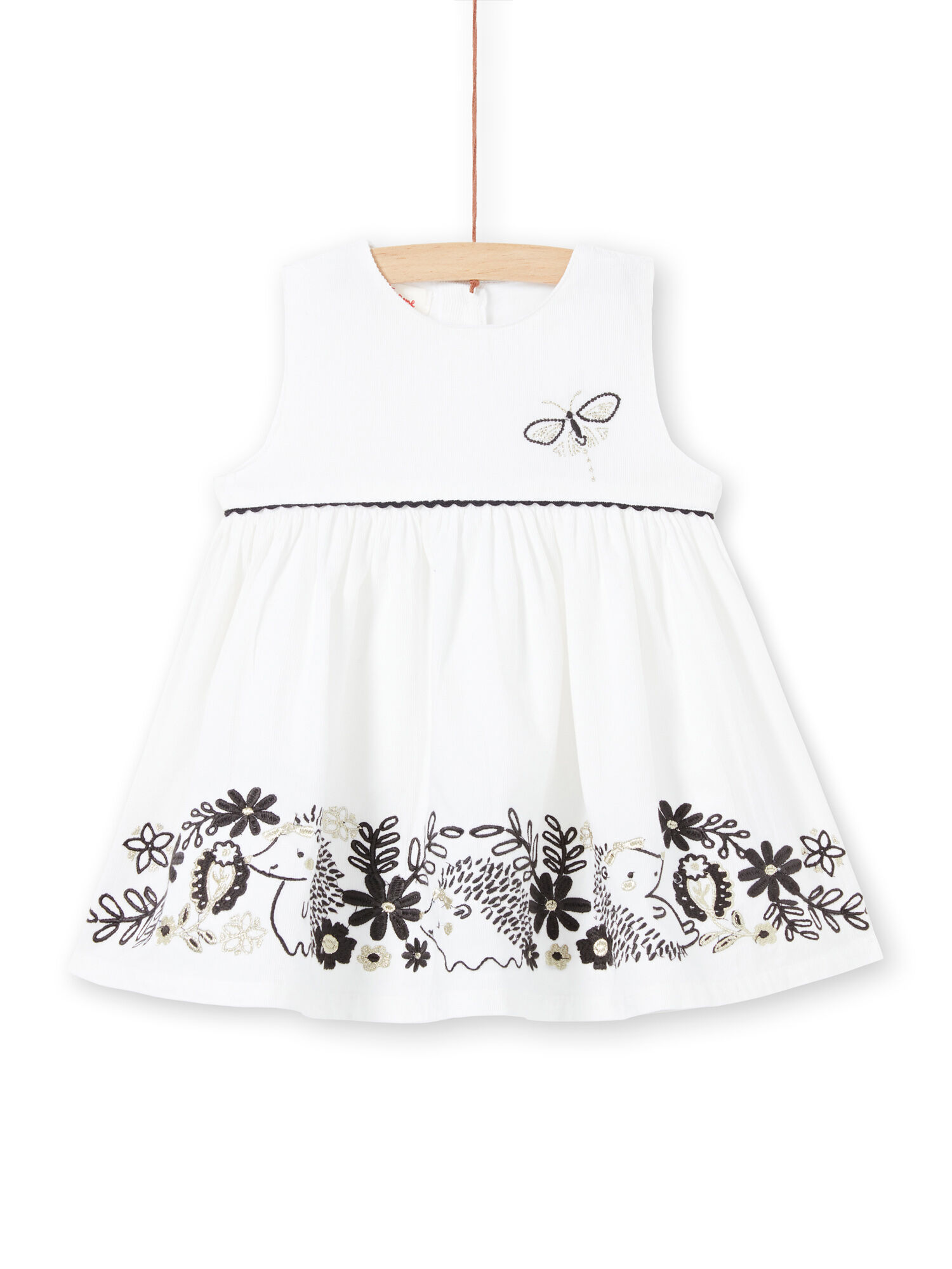 Baby girl white velvet dress : buy ...